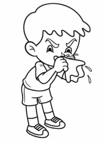 Disegno di bambino da stampare e colorare 187