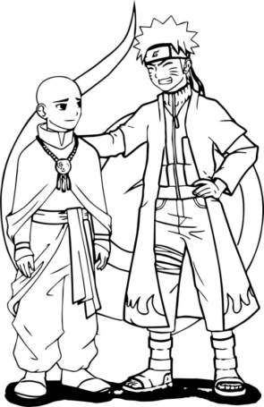 Disegno di Naruto da stampare e colorare 32