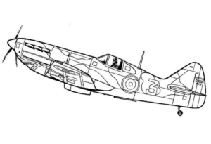 Disegno di aereo militare da stampare e colorare 27 Disegno di aereo militare da stampare e colorare 27