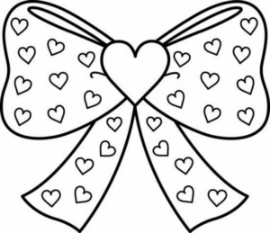 Disegno di San Valentino da stampare e colorare 130