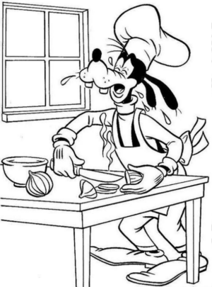 Disegno di Pippo da stampare e colorare 67