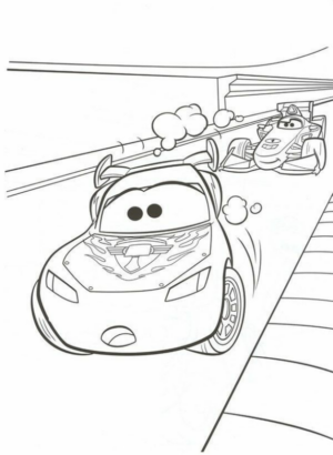 Disegno di Cars da stampare e colorare 232