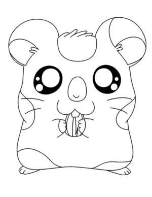 Disegno di Hamtaro da stampare e colorare 5