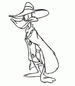 Disegno di Paperino da stampare e colorare 79