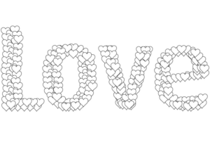 Disegno di San Valentino da stampare e colorare 46 Disegno di San Valentino da stampare e colorare 46