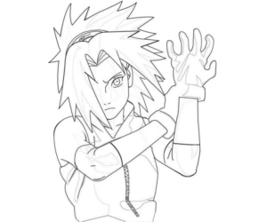 Disegno di Naruto da stampare e colorare 36
