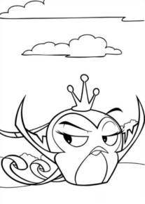 Disegno di Angry birds da stampare e colorare 59