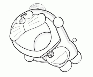 Disegno di Doraemon da stampare e colorare 6