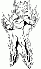 Disegno di Dragon Ball da stampare e colorare 142