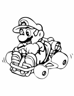 Disegno di Super Mario da stampare e colorare 25