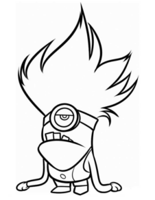 Disegno di Cattivissimo me – Minions da stampare e colorare 33 Disegno di Cattivissimo me – Minions da stampare e colorare 33