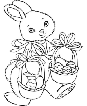 Disegno di uovo di Pasqua da stampare e colorare 125 Disegno di uovo di Pasqua da stampare e colorare 125