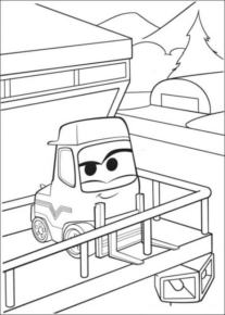 Disegno di Cars da stampare e colorare 280