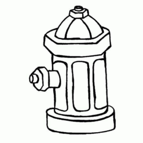 Disegno di pompiere da stampare e colorare 58