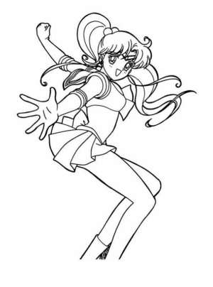 Disegno di Sailor Moon da stampare e colorare 57