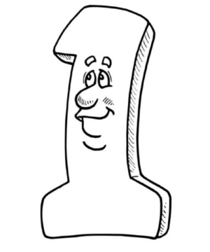 Disegno di numero da stampare e colorare 29