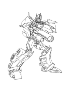 Disegno di Transformers da stampare e colorare 64