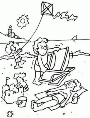 Disegno di mare da stampare e colorare 103