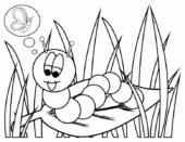 Disegni di Bruchi da colorare