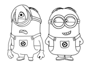 Disegno di Cattivissimo me – Minions da stampare e colorare 39 Disegno di Cattivissimo me – Minions da stampare e colorare 39