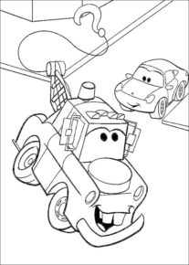Disegno di Cars da stampare e colorare 174