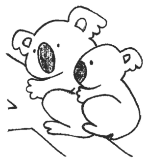 Disegno di koala da stampare e colorare 22