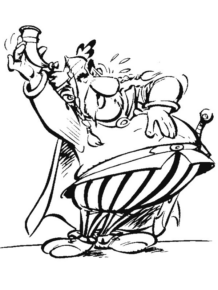Disegno di Asterix da stampare e colorare 21