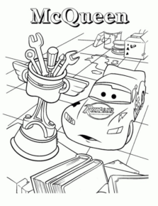 Disegno di Cars da stampare e colorare 98