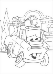 Disegno di Cars da stampare e colorare 181