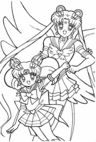 Disegno di Sailor Moon da stampare e colorare 74
