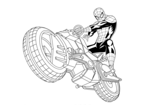 Disegno di Spiderman da stampare e colorare 61