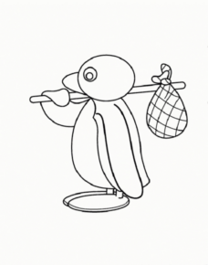 Disegno di pinguino da stampare e colorare 44