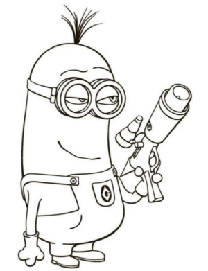 Disegno di Cattivissimo me – Minions da stampare e colorare 41