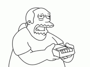 Disegno di I Simpson da stampare e colorare 40