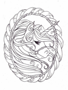 Disegno di unicorno da stampare e colorare 67