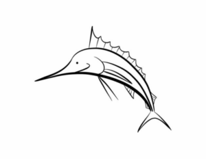 Disegno di pesce da stampare e colorare 255
