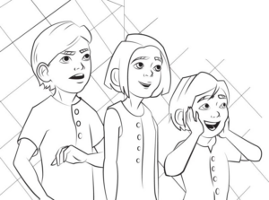 Disegno di Mary Poppins da stampare e colorare 30