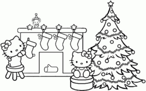 Disegno di Hello Kitty da stampare e colorare 95