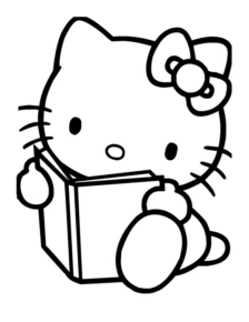 Disegno di Hello Kitty da stampare e colorare 70