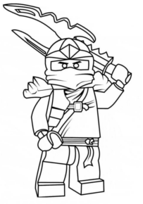 Disegno di Ninja Go da stampare e colorare 27