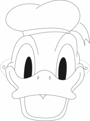Disegno di Paperino da stampare e colorare 81
