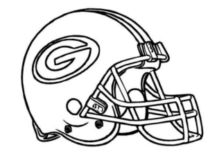 Disegno di football americano da stampare e colorare 95