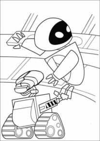 Disegno di Wall-E da stampare e colorare 50
