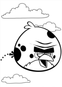 Disegno di Angry birds da stampare e colorare 50