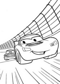 Disegno di Cars da stampare e colorare 223