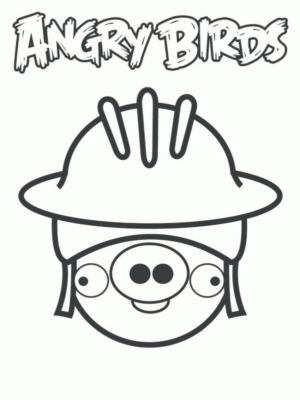 Disegno di Angry birds da stampare e colorare 126