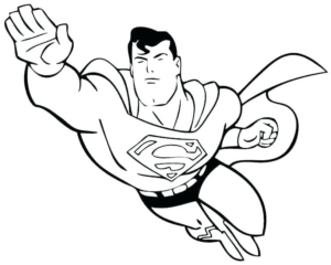 Disegno di Superman da stampare e colorare 33