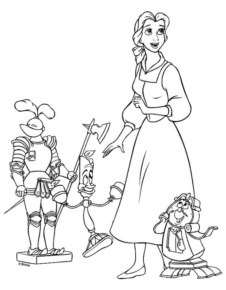 Disegno di Alice nel paese delle meraviglie da stampare e colorare 8