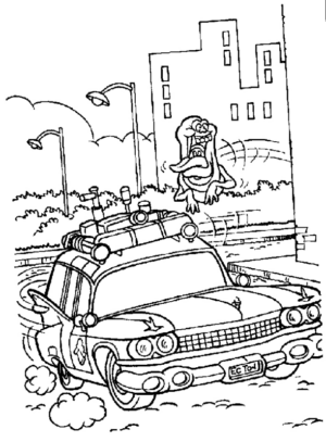 Disegno di Ghostbusters da stampare e colorare 1