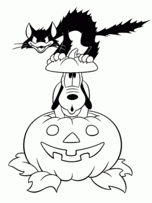 Disegno di Pippo da stampare e colorare 19